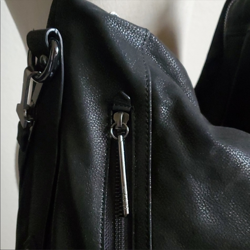 🌟ELLIOTT LUCCA black leather hobo bag - Picture 5 of 7
